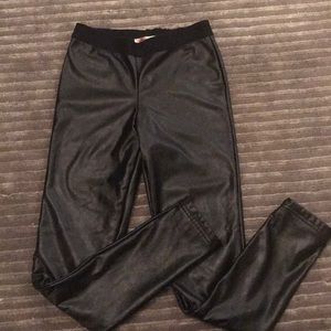Faux Leather Pants